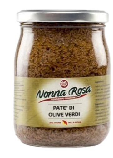PATE DI OLIVE VERDI GR 500 NONNA ROSA