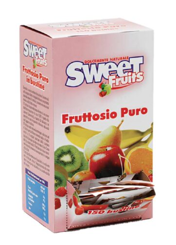 ZUCCHERO FRUTTOSIO A BUSTINA PZ 150