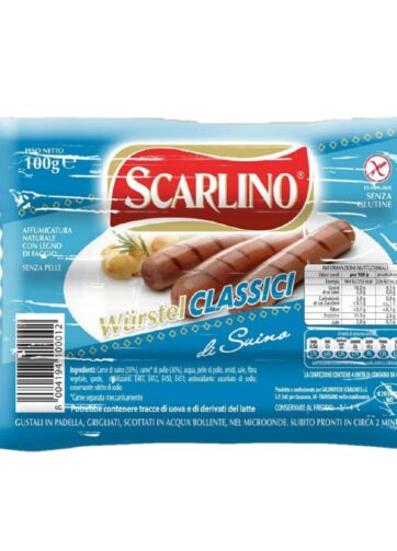 WURSTEL SCARLINO CLASSICI GR 100X42