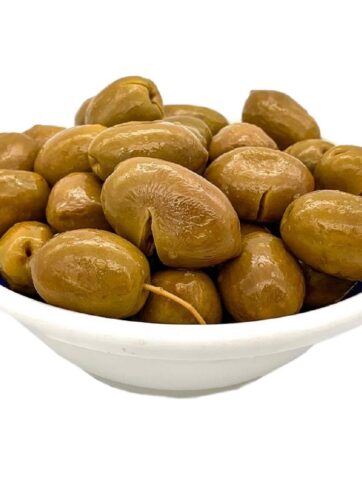 OLIVE VERDI SCHIACCIATE IN SALAMOIA KG 12 GEX (55)---