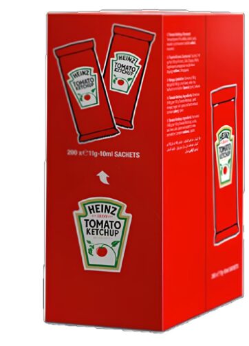 BUSTINA KETCHUP HEINZ ML 10/11G X 200PZ