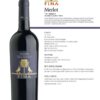 VINO R. MERLOT FINA CL 75