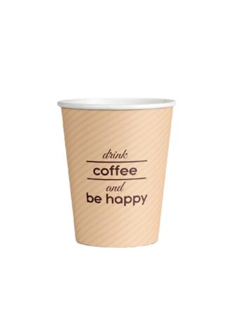 BICCHIERI CAFFE' 75 ML PZ 50 IN CARTONE COFFEE AND BE HAPPY