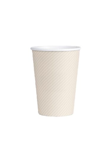 BICCHIERI CARTONE 9 OZ CL 250 BEIGE PZ 50