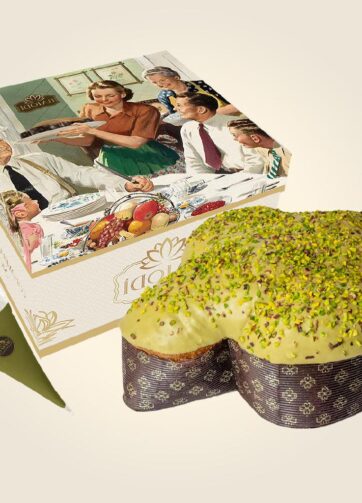 COLOMBA ARTIGIANALE PISTACCHIO CON SAC A POCHE KG 1.1