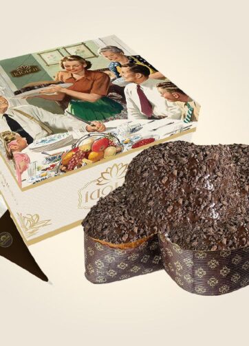 COLOMBA ARTIGIANALE CIOCCOLATO MODICA IGP CON SAC C POCHE KG.1.1