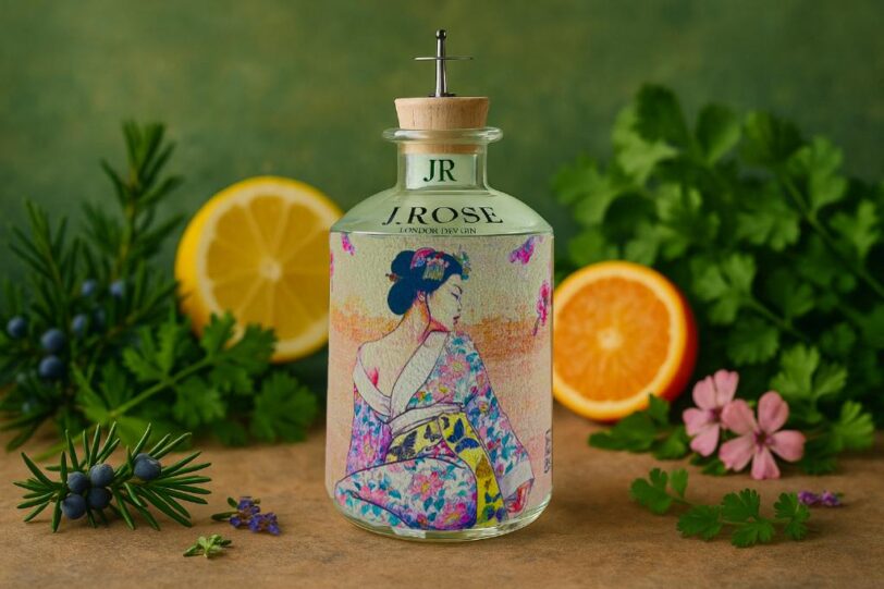J.ROSE GIN LONDON DRY VOL 43% CL 70 JR08