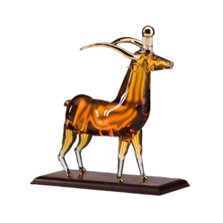 Scultura Bonollo Capricorno con Grappa OF Amarone Barrique