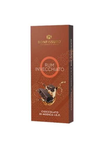 BONFISSUTO CIOCCOLATO DI MODICA IGP RUM INVECCHIATO 75G