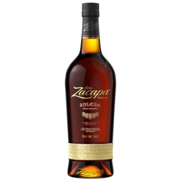 Bottiglia di Ron Zacapa No.23 – rum guatemalteco dal gusto dolce e complesso, invecchiato in botti di rovere.