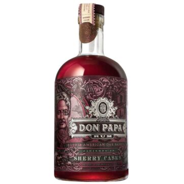 Bottiglia di Don Papa Sherry Cask – rum filippino invecchiato in botti di sherry dal gusto intenso e aromatico