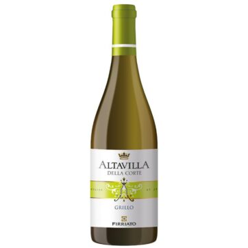 Bottiglia di Firriato Altavilla della Corte Grillo – vino bianco siciliano fresco e profumato.