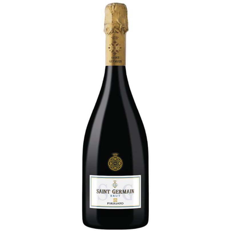 Firriato Saint Germain Brut – spumante siciliano elegante e fresco, ideale per aperitivi e brindisi.