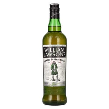 Bottiglia di Whisky William Lawson’s – Blended Scotch whisky scozzese dal gusto morbido e deciso.