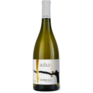 Bottiglia di Duca di Salaparuta Suolo 3 Sauvignon Blanc, vino bianco fresco e aromatico della Sicilia.