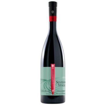 Bottiglia di Duca di Salaparuta Sentiero del Vento, vino bianco Vermentino fresco e minerale, Terre Siciliane IGT.