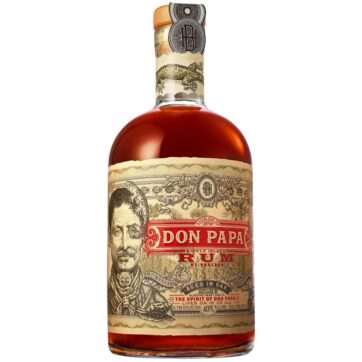 Bottiglia di Rum Don Papa, rum filippino premium dal gusto dolce, disponibile in enoteca Sicilia.