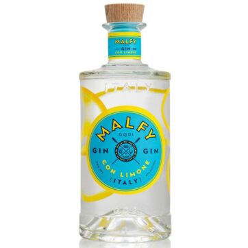 Bottiglia di Gin Malfy con Limone, gin italiano premium