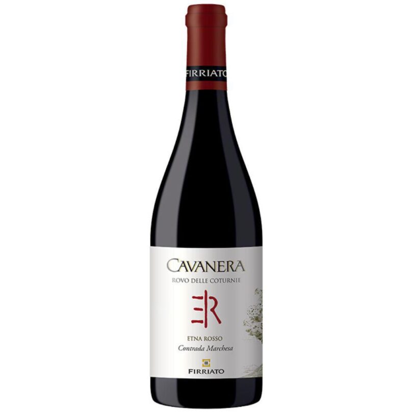 Bottiglia Firriato Cavanera Rovo delle Coturnie Contrada Marchesa Etna Rosso DOC