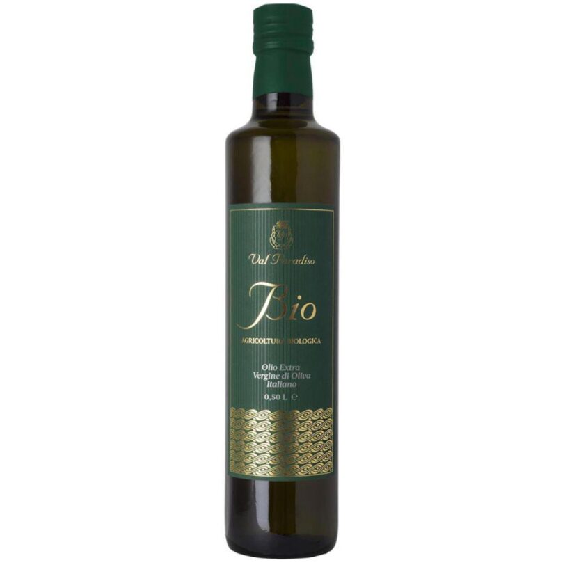Bottiglia Val Paradiso Olio Extra Vergine di Oliva Bio