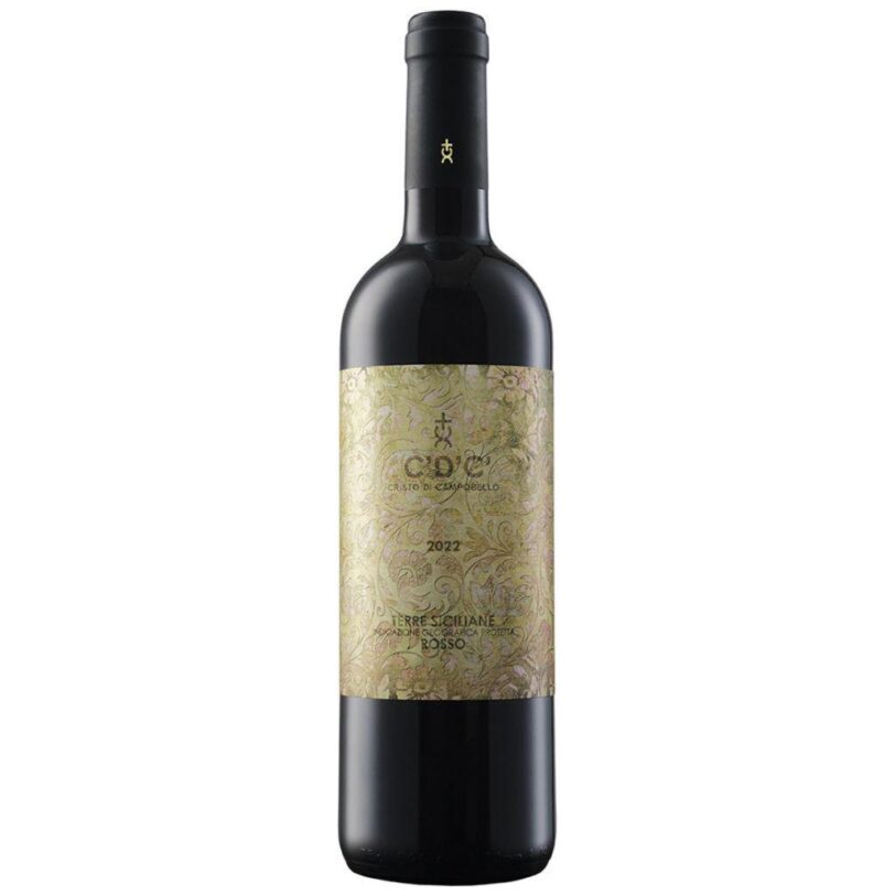 Bottiglia Cristo di Campobello CDC Rosso Terre Siciliane IGP 75cl.