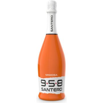 Bottiglia di Spumante Santero 958 Mimosa 75cl, cocktail frizzante all’arancia.