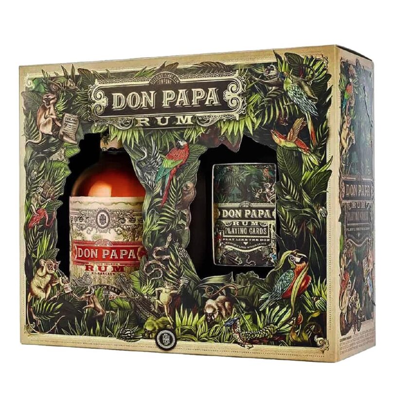 RUM DON PAPA CL 70 CON CARTE DA GIOCO