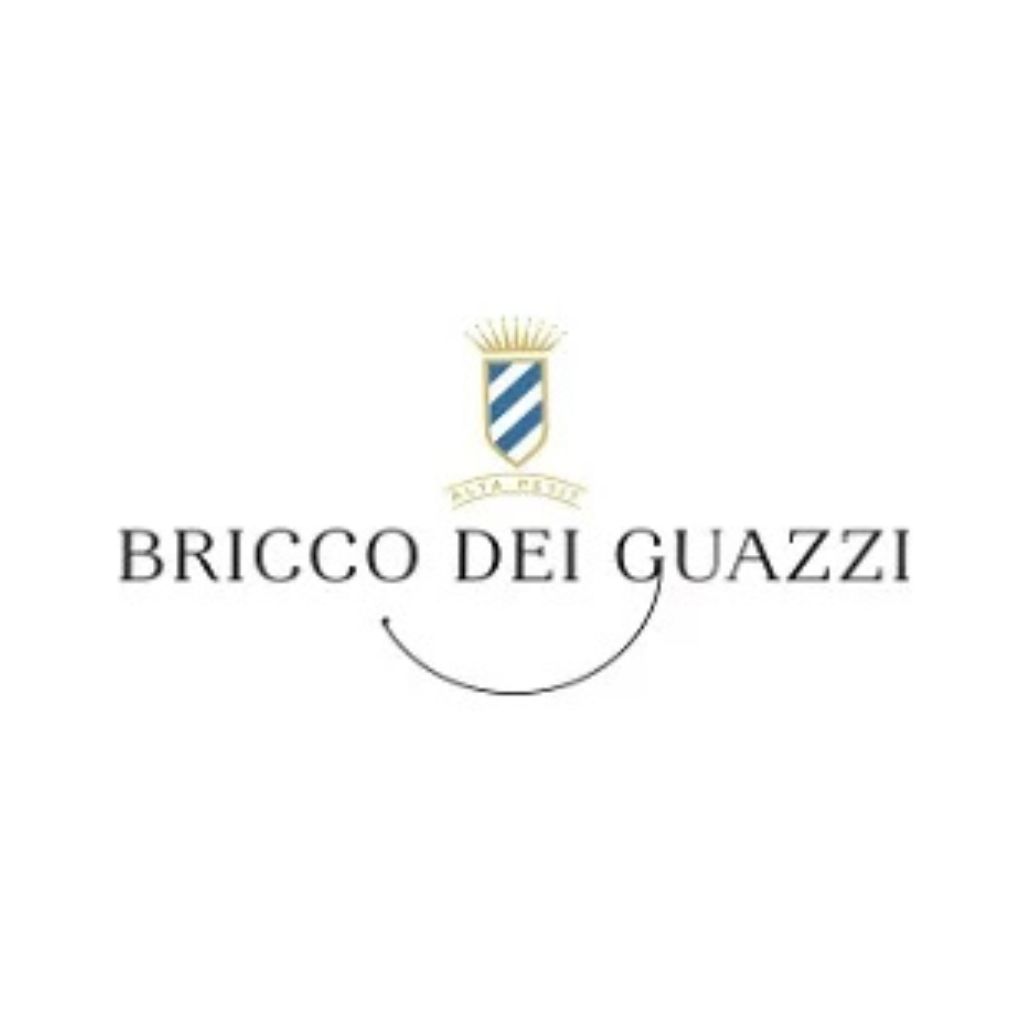 Logo stilizzato “Bricco dei Guazzi” con simbolo araldico