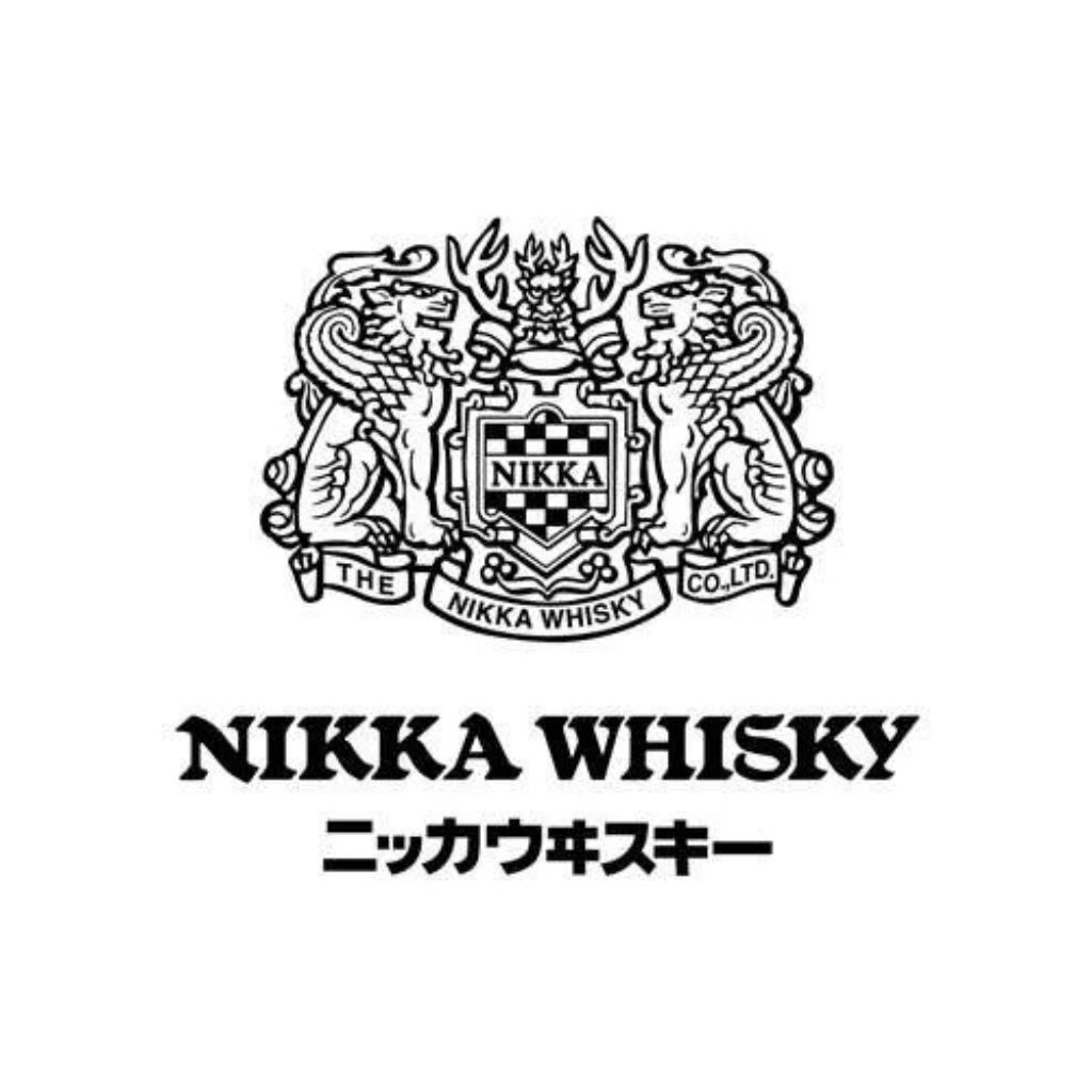 Logo “Nikka Whisky” con stemmi araldici