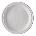 PIATTI DI PLASTICA FRUTTA/TORTA PZ 40+++