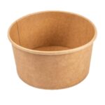 INSALATIERA CARTA AVANA KRAFT BORDO BIANCO ML 750 CF 50