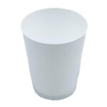 BICCHIERE TONDO CL 60 BIANCO PZ 25 (BR125B)