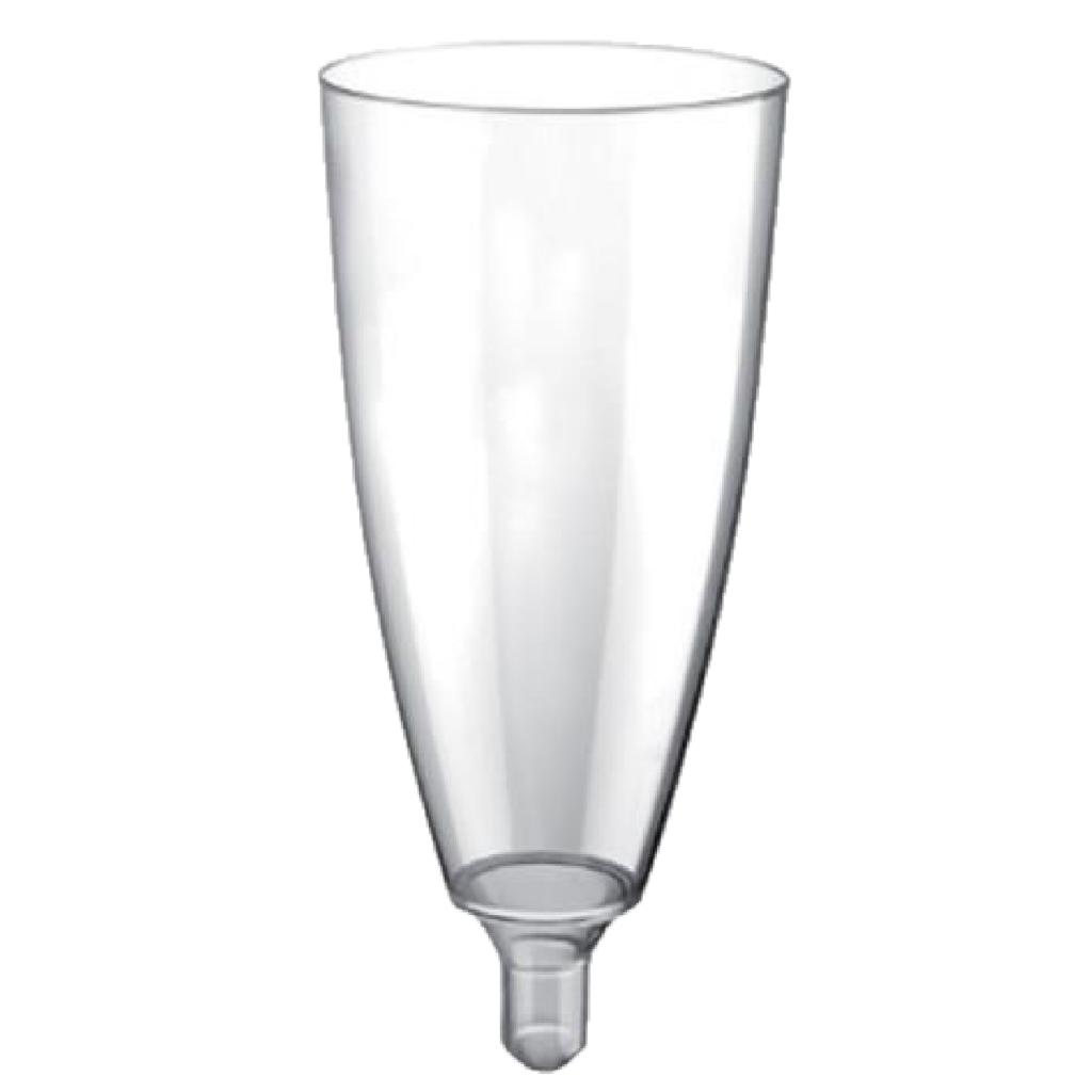 CALICE BICCHIERE FLUTE TRASPARENTE (20PZ)