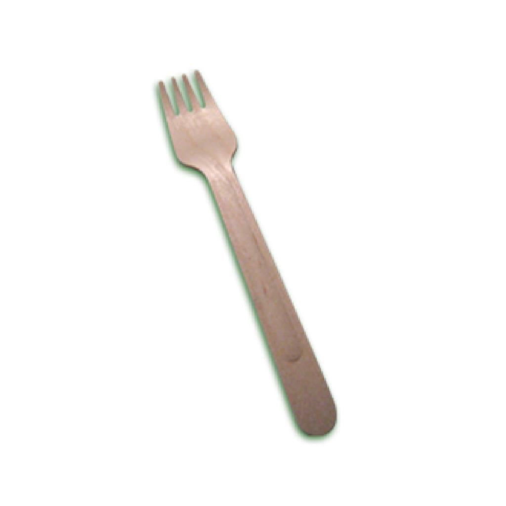 FORCHETTE POSATE LEGNO DI BETULLA PZ 100 FLORIDA