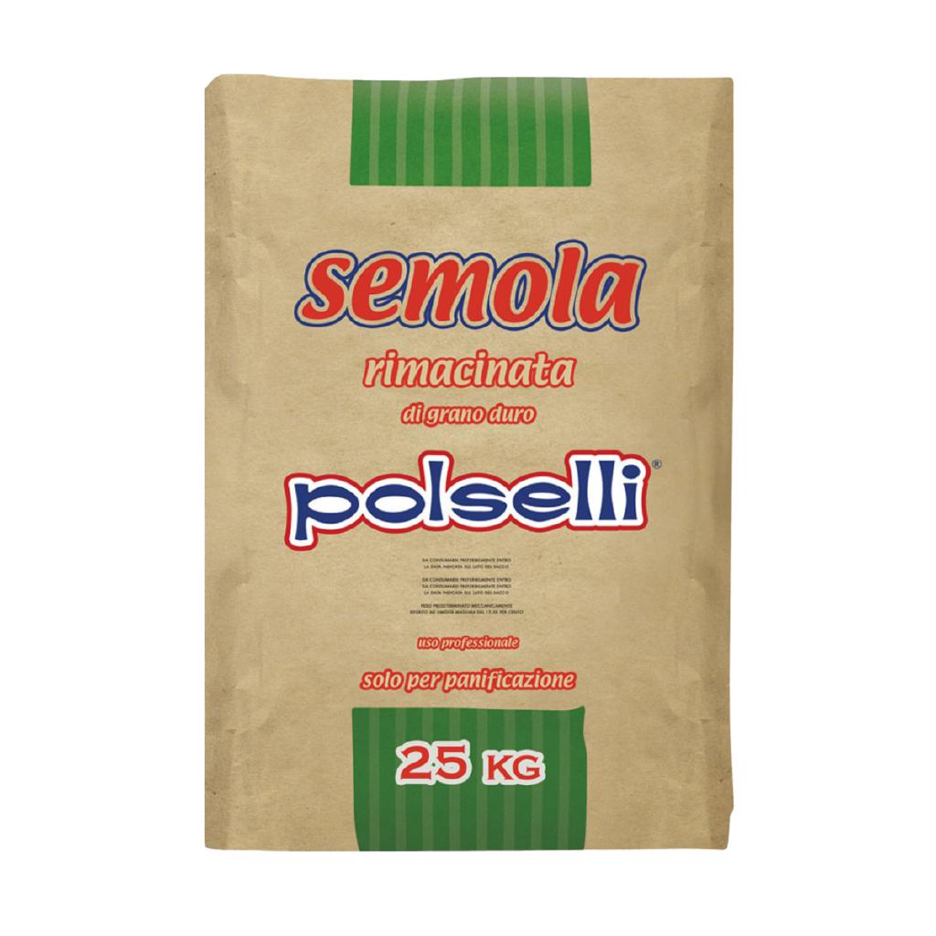 SEMOLA RIMACINATA KG 25 POLSELLI