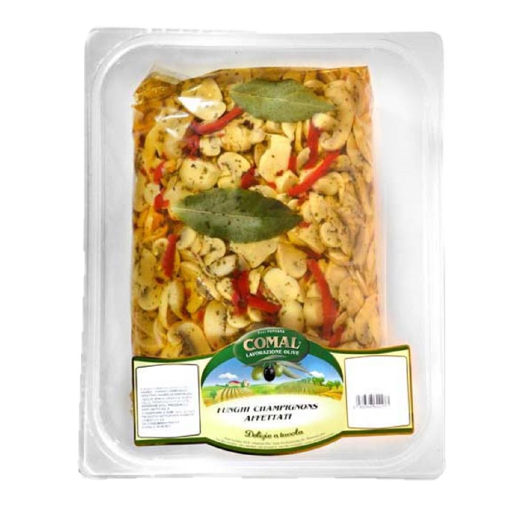 FUNGHI CHAMP. AFFETTATI CONTADINA SEC. KG 3 COMAL--