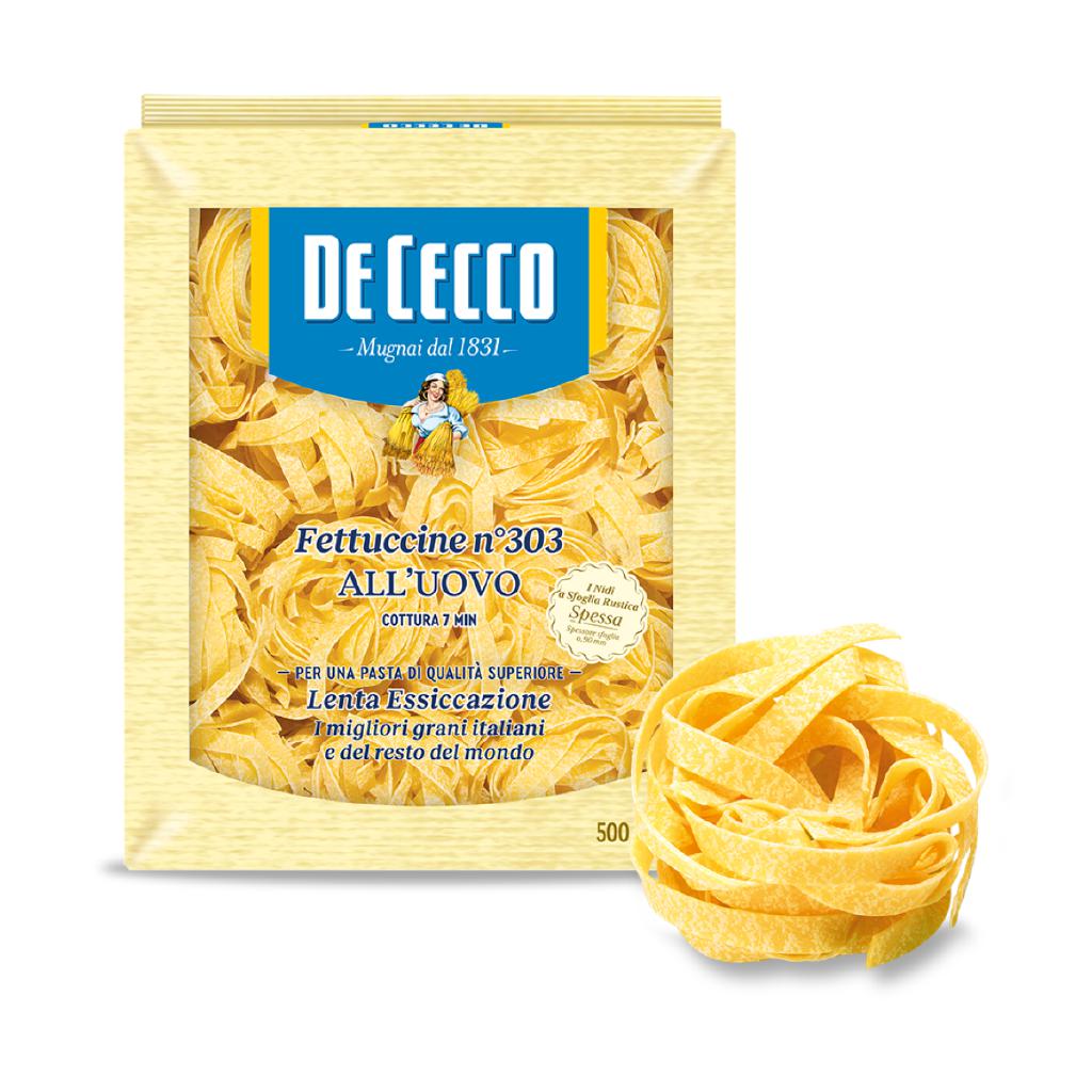 FETTUCCINE ALL'UOVO GR 500 N 303 DE CECCO