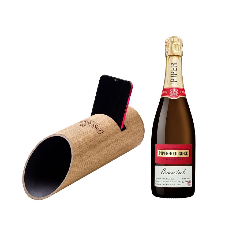 CHAMPAGNE PIPER-HEIDSIECK ESSENTIAL BRUT CON CASSA DI RISONANZA
