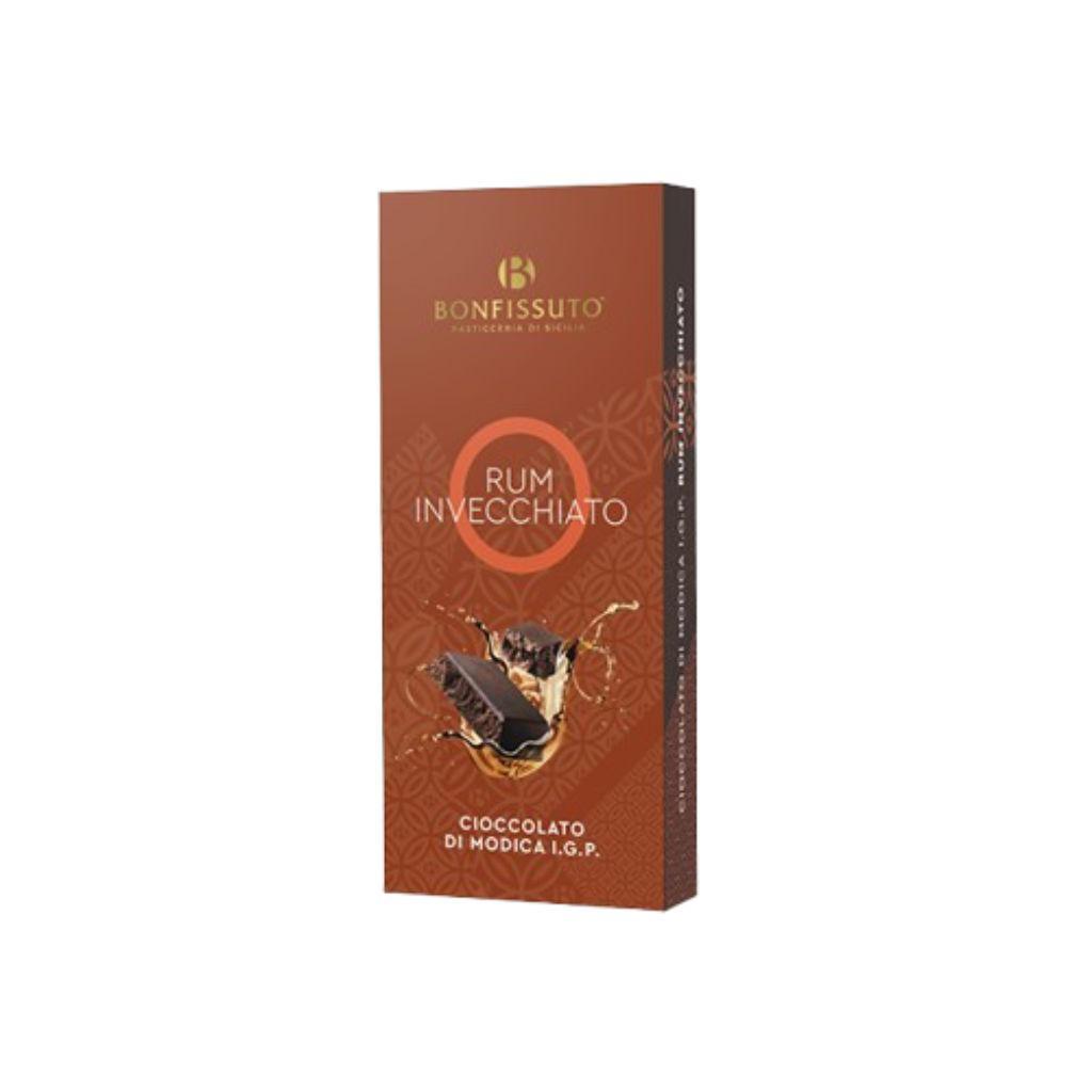 BONFISSUTO CIOCCOLATO DI MODICA IGP RUM INVECCHIATO 75G