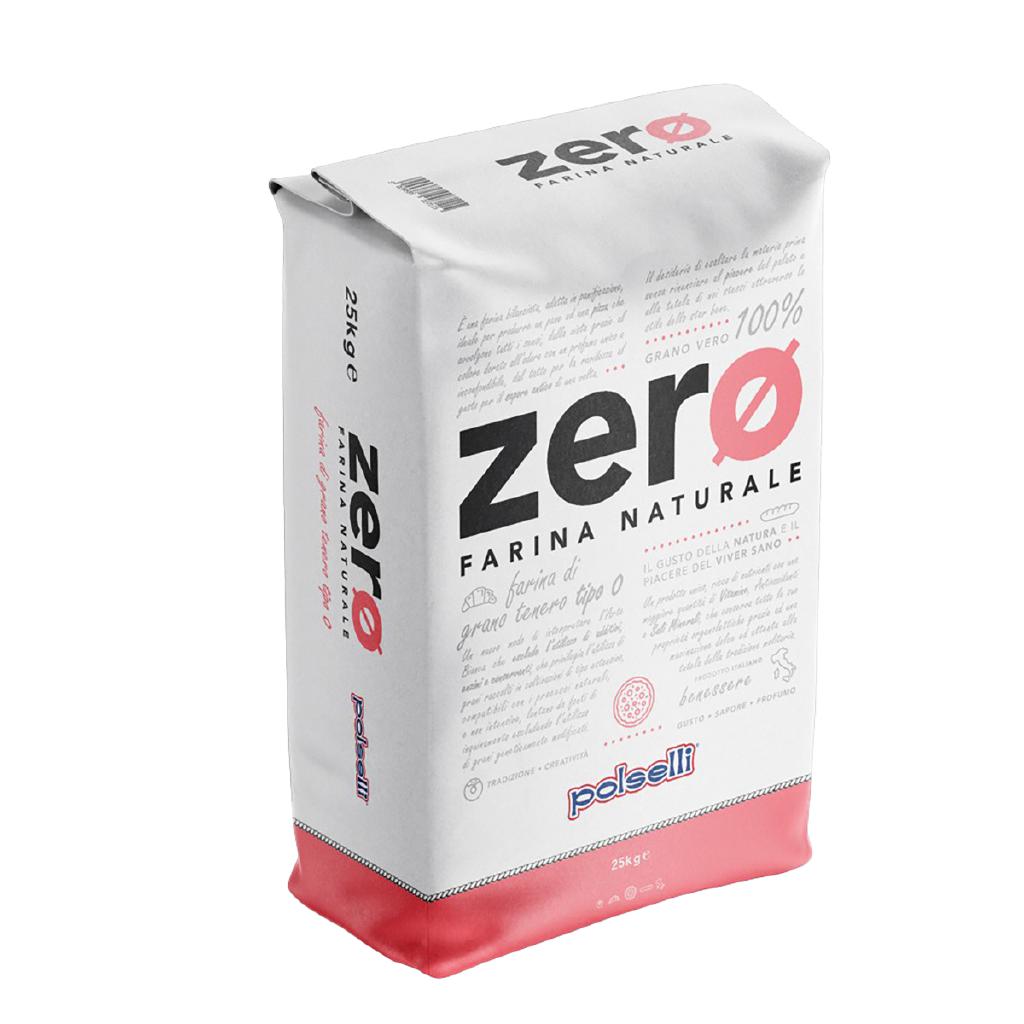 FARINA ZERO TIPO 0 KG 25 POLSELLI