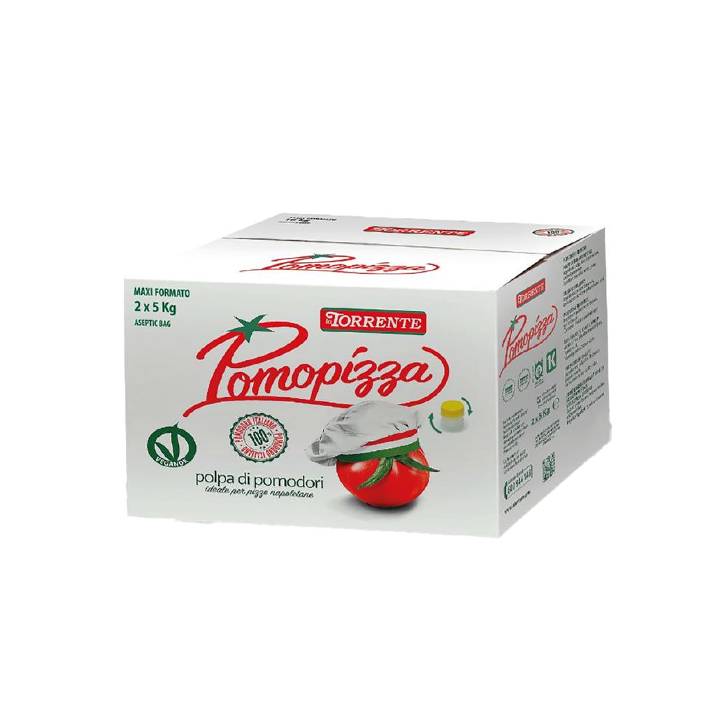 POLPA FINE POMOPIZZA 2X5 KG BAG IN BOX LA TORRENTE