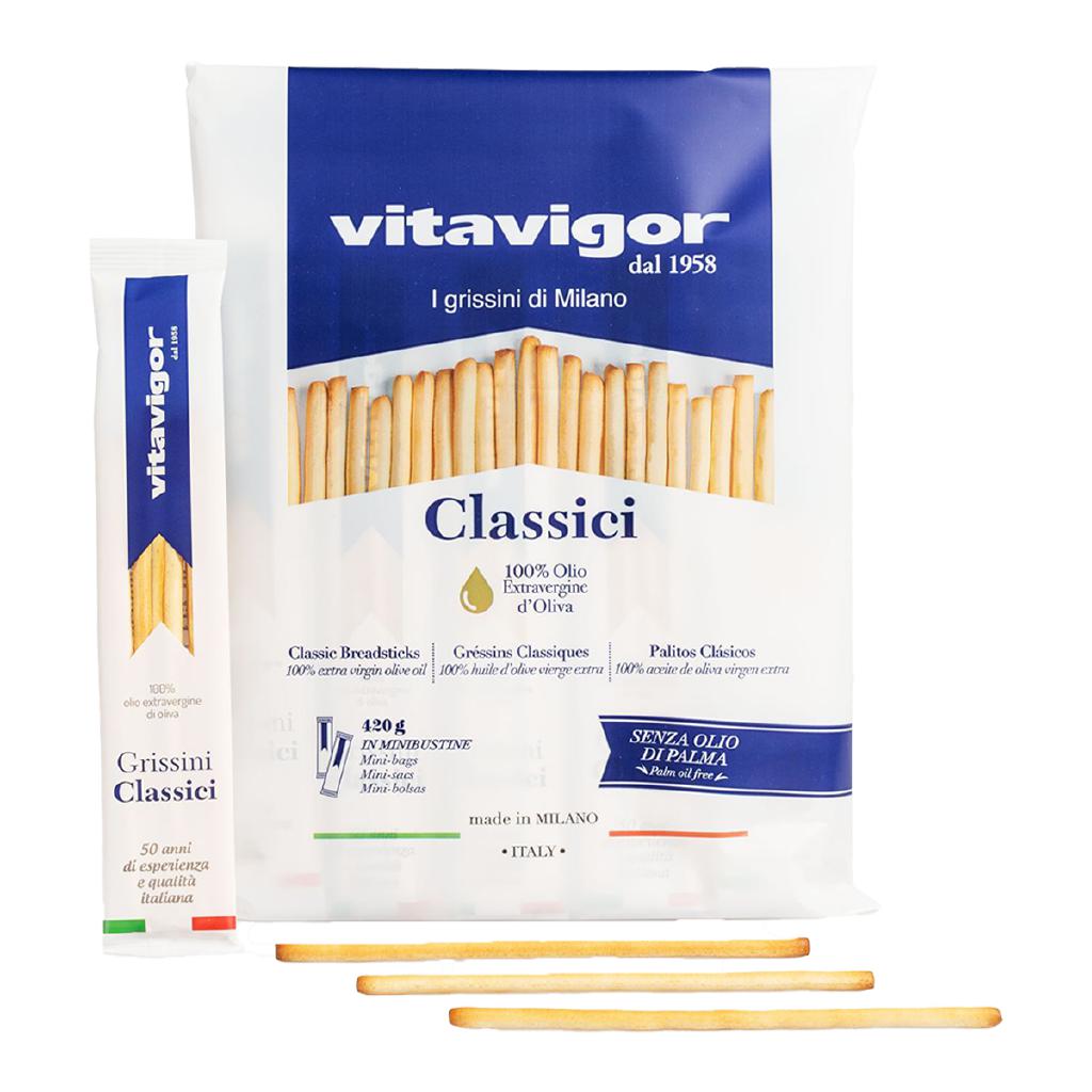 GRISSINI CLASSICI GR 420X6PZ (1CF 14GR 5PZ) VITAVIGOR