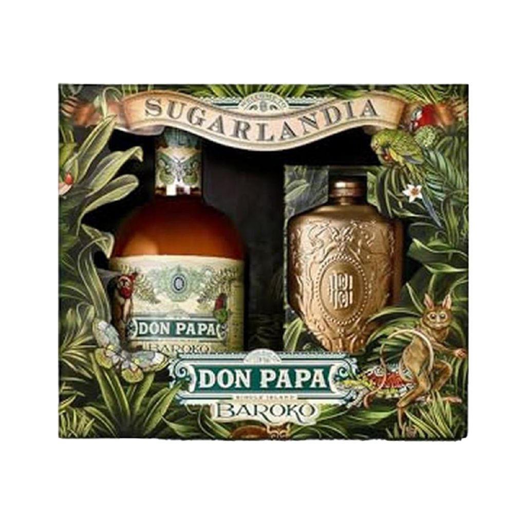 RUM DON PAPA BAROKO CON FIASCHETTA (GIFT BOX)