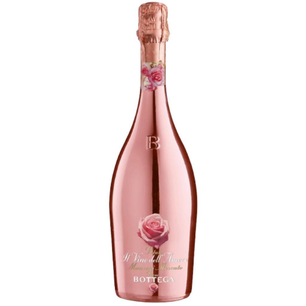 SPUMANTE BOTTEGA PETALO IL VINO DELL'AMORE PINK MANZONI MOSCATO ROSE' 75CL