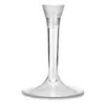 BASE TRASPARENTE BICCHIERI FLUTE (20PZ)