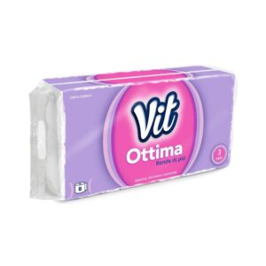 Carta Igienica Vit Class 8 Rotoli 3 Veli