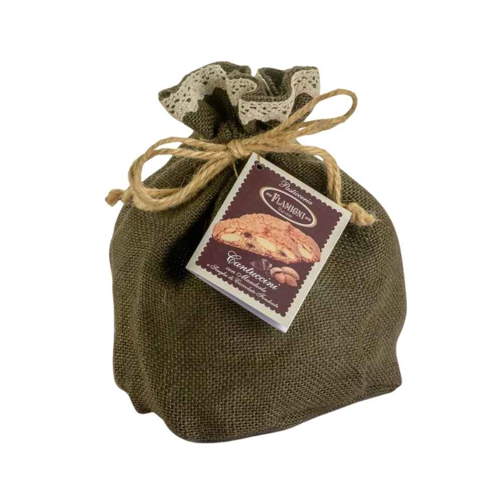 Flamigni Cantucci Mandorla e Cioccolato Fondente 200g