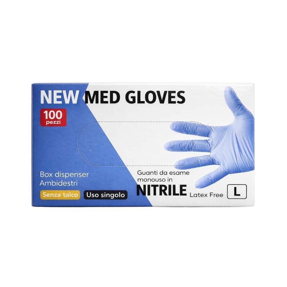 Guanti Nitrilici New Med 100pz (L)