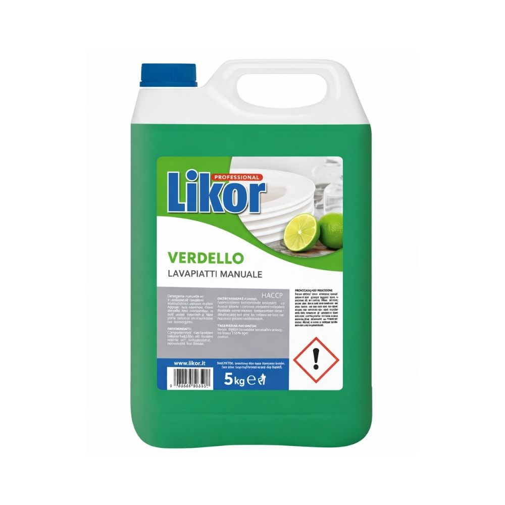 Likor Verdello Lavapiatti al Limone 5 kg
