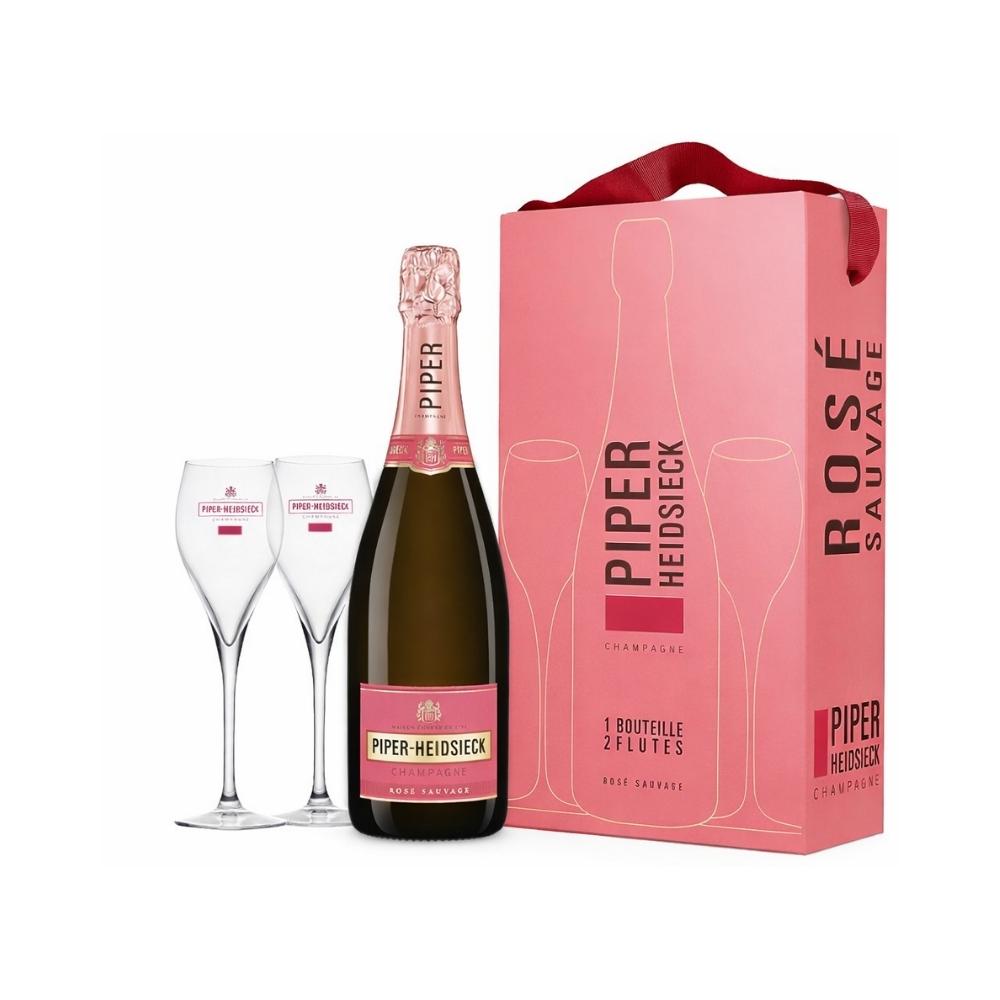 Piper-Heidsieck Rosauvage Gift Box 750ml